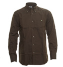 Dark Brown Long Sleeve Shirt