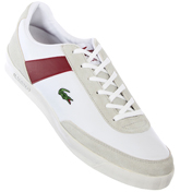 Lacoste Suzuka White Leather Trainers