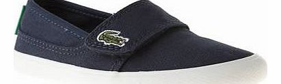 kids lacoste navy & white marice unisex