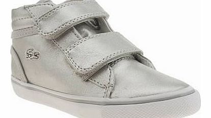 kids lacoste silver popstop girls toddler