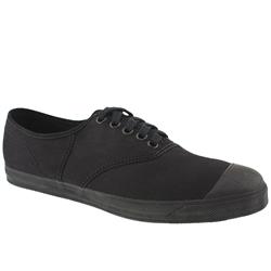 Lacoste Male Lacoste Rene Lacoste Fabric Upper Fashion Trainers in Black, White