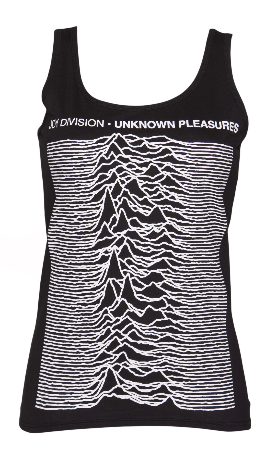 Black Unknown Pleasures Joy Division Vest