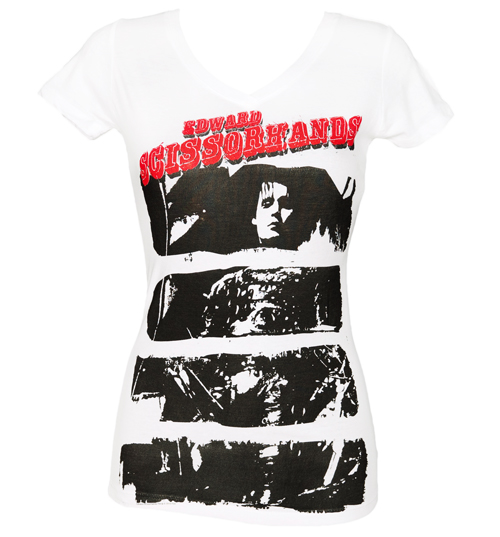 Edward Scissorhands Punk Stripes T-Shirt