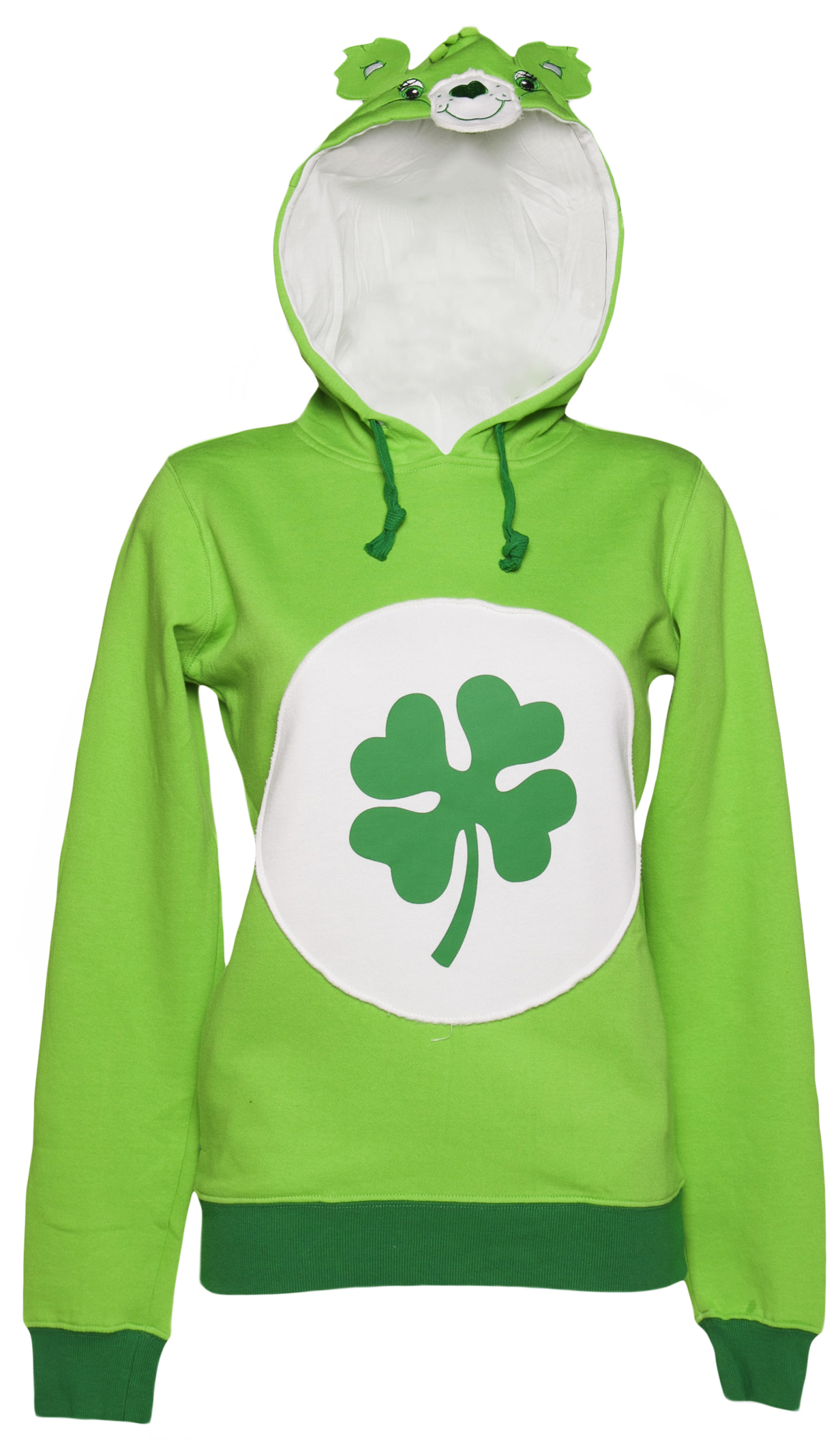 Green Good Luck Bear Care Bears Hoodie