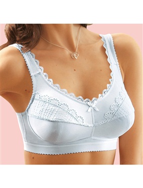 Ladies Non-Wired Longline Bra