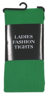 Nylon Tights Green