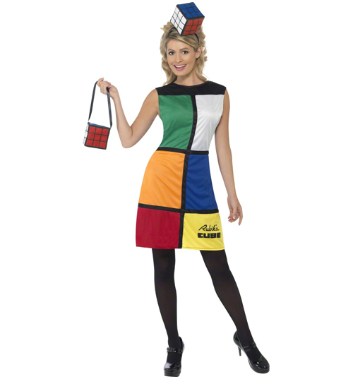 Rubiks Cube Fancy Dress With Headband