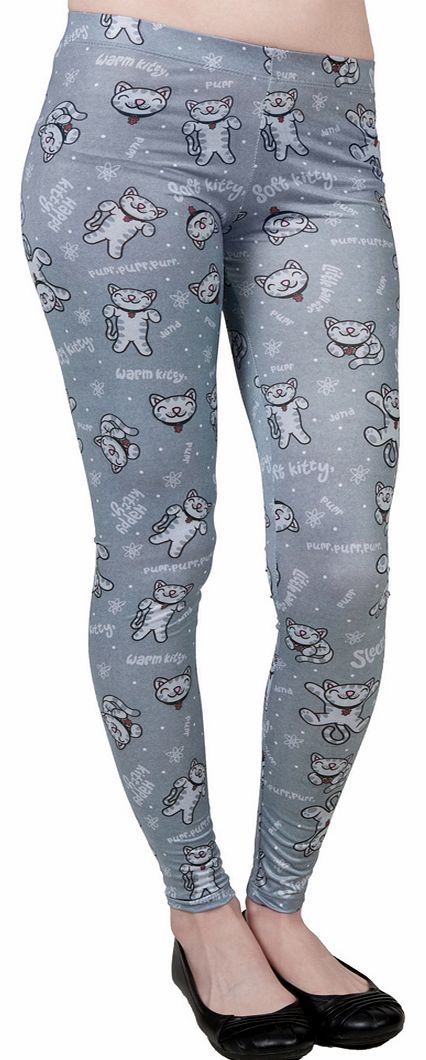 Soft Kitty Big Bang Theory Leggings