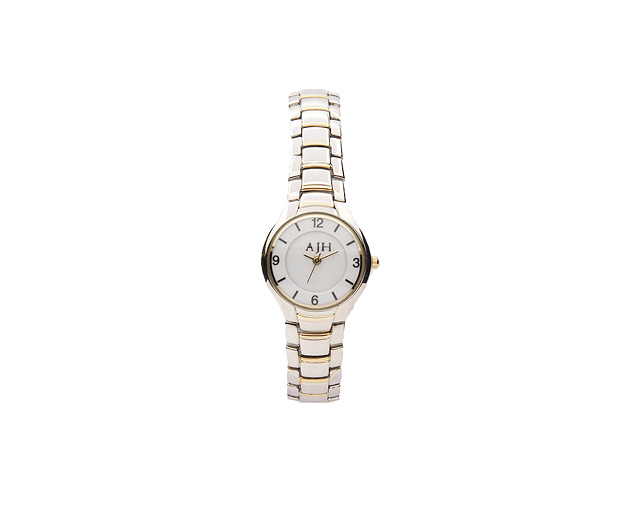 ladies Watch With Two-Tone Bracelet Strap -