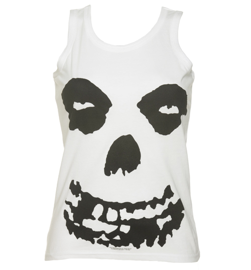 White Misfits Face Vest