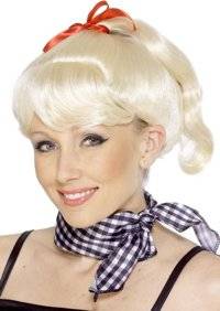 ladies Wig - Grease - Sandy Ponytail