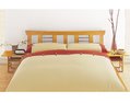 4ft 6ins tokyo bedstead geisha headboard with mattress