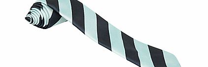 Lairdsland Primary School Unisex Tie, Navy/Aqua