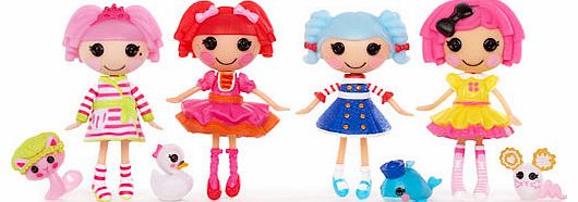 Lalaloopsy Mini Mini Lalaloopsy Dolls 4 Pack - Set 7