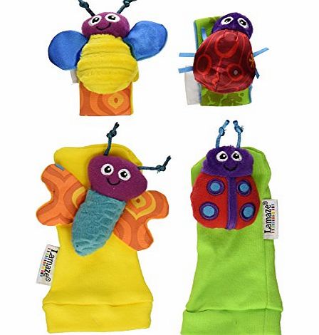 Lamaze Wrist Rattle and Footfinder Set