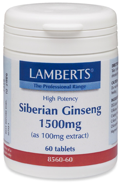 Lamberts Siberian Ginseng 1500mg