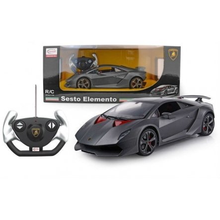 Rastar Radio Control Car Lamborghini Sesto Elemento with Remote Control Fully Licensed