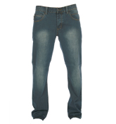 Dark Blast Easy Fit Jeans 32` Leg