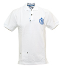 White Hand Finished Polo Shirt