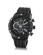 Lancaster Status Symbol - Mens Black Chrono Watch