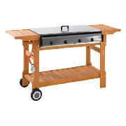 4 Burner Flat Bed Gas BBQ