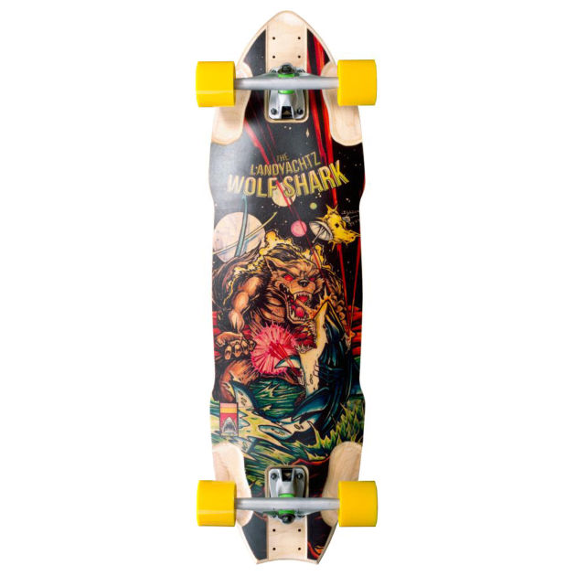 Landyachtz Wolf Shark Longboard - 35.8 inch