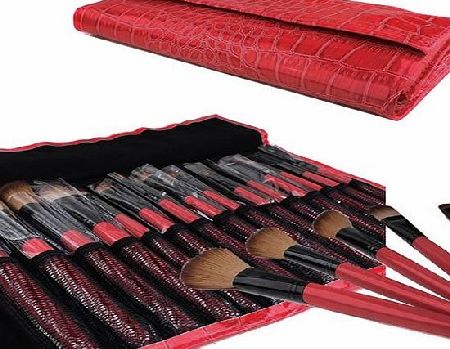 LaRoc 15 Piece Makeup Brush Cosmetic Set Kit Eyeshadow Foundation Powder Blush Eye