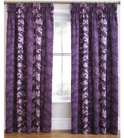 Jungle Room Lined Pleated Curtains