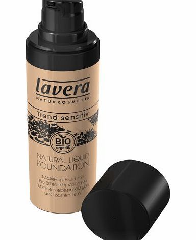 lavera Porcelain 01 Trend Natural Liquid Foundation 30ml