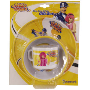 lazytown Melamine Mug Bowl And Plate Set