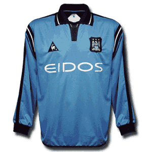 01-02 Manchester City Home L/S shirt