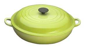 LE CREUSET 20cm x 6.3cm Shallow Casserole Kiwi
