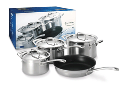 Le Creuset 3 Ply 4 piece boxed set - 16  18