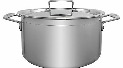 3-Ply Stainless Steel Deep Casserole,