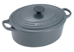 Le Creuset Cast Iron 23cm Oval Casserole - Granite