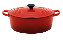 le creuset Cast Iron 25cm Oval Casserole -  Cerese