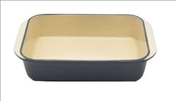 Le Creuset Cast Iron 25cm Square Dish - Granite