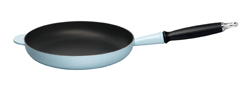 Le Creuset Cast Iron 28cm Frying Pan - Graded Blue