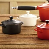 le creuset Granite Petite Round Casserole