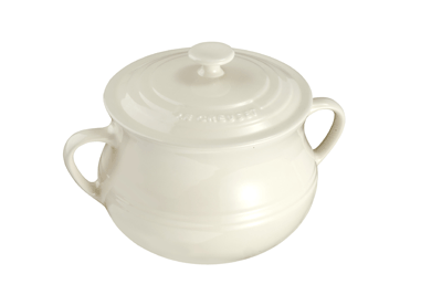 Le Creuset Stoneware 3.8L Large Bean Pot - Almond