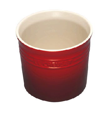 Le Creuset Stoneware Large Utensil Jar - Cerise