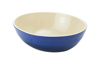 Le Creuset Stoneware Oval Serving Bowl - Granite