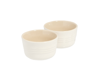 Le Creuset Stoneware Pack of 2 Ramekins - Almond