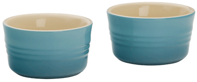 Le Creuset Stoneware Pack of 2 Ramekins - Teal