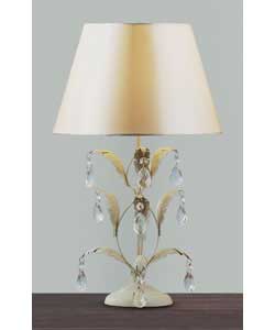 Cream Table Lamp