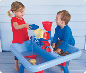 Blue Table Sand Pit