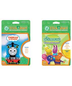 leapfrog ClickStart Software - Thomas and Backyardigans