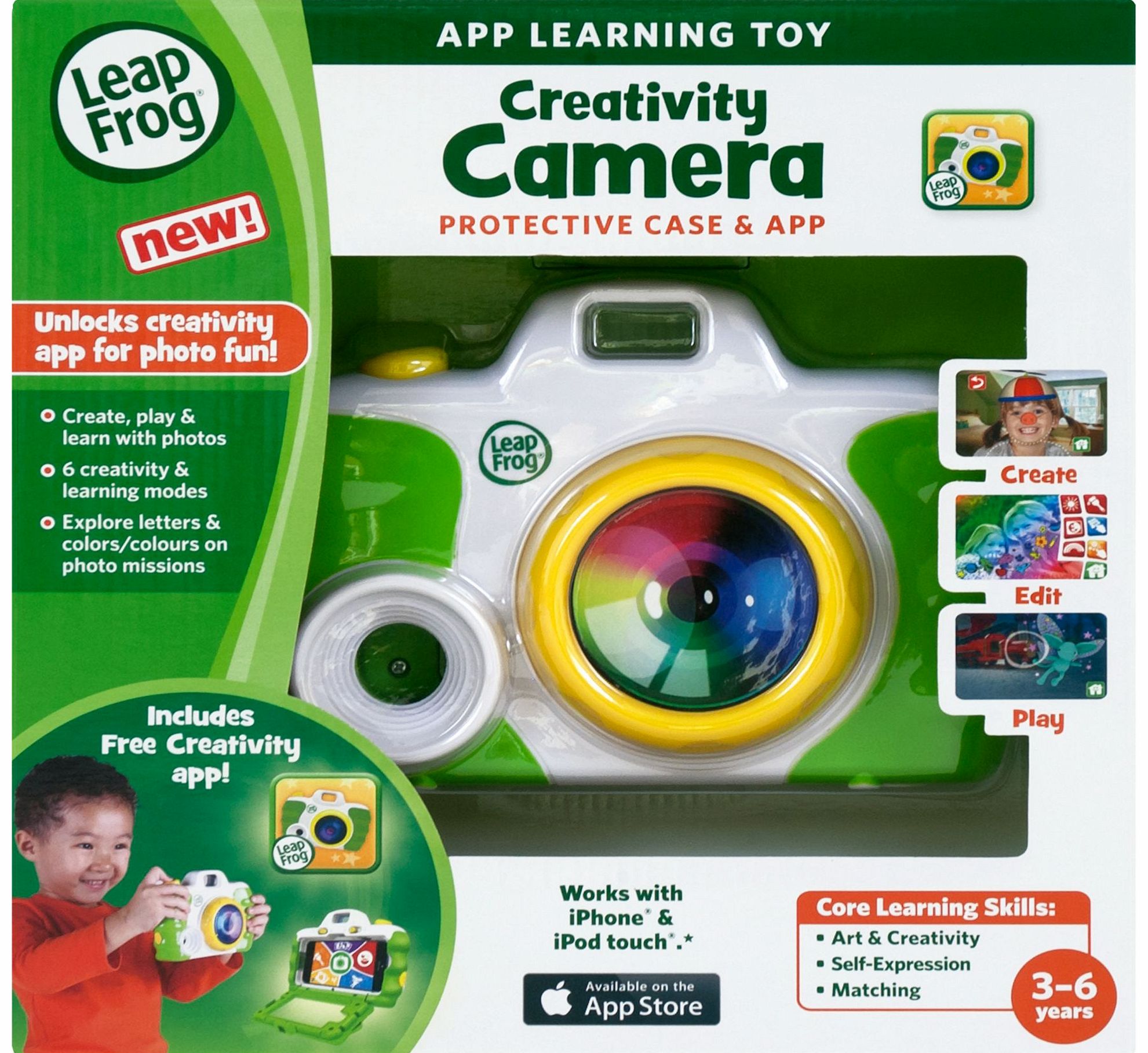 LeapFrog Creativity Camera App with Protective