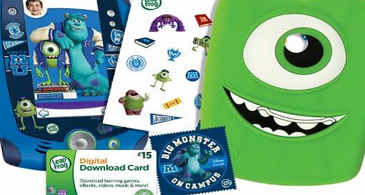 LeapFrog LeapPad2 (Disney-Pixar Monsters University Varsity Edition Bundle)