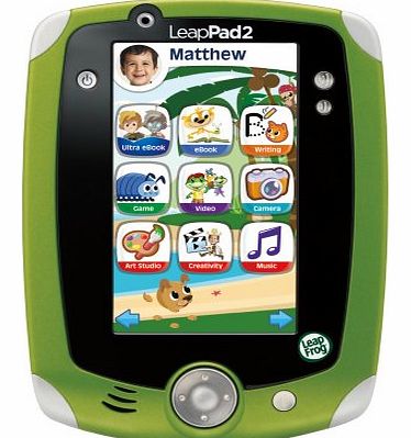 LeapFrog LeapPad2 Learning Tablet (Green)